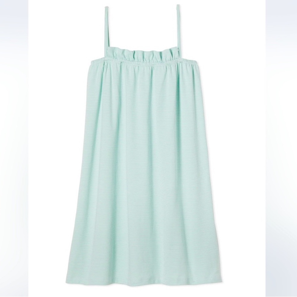 LAKE Pima Ruffle Nightgown